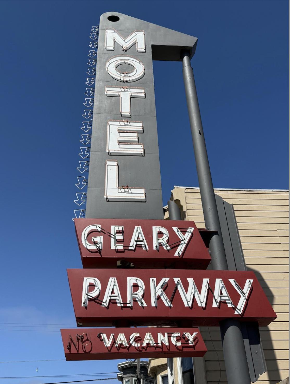 Geary Parkway Motel Сан Франциско Екстериор снимка